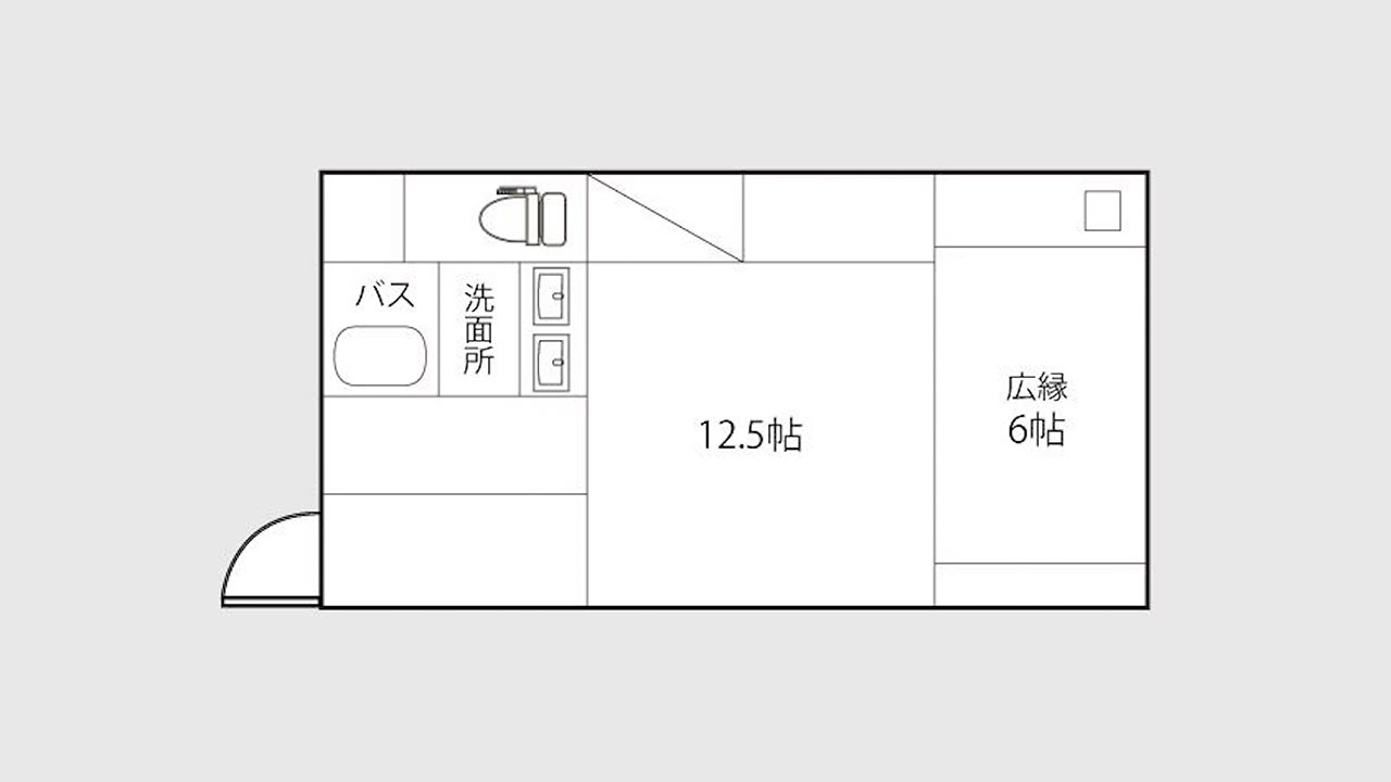 雲肖安日式房間平面圖範例