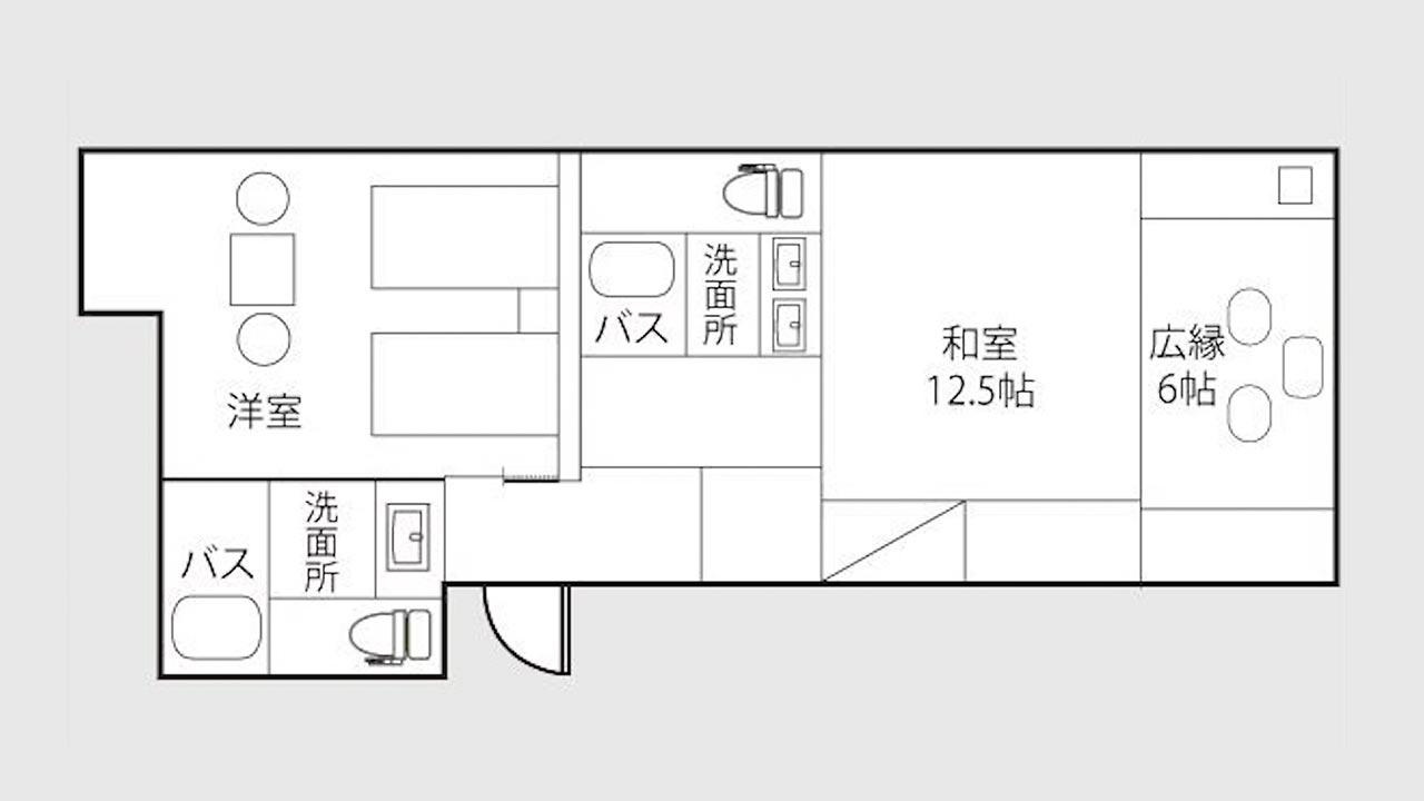 雲肖安日西房間平面圖