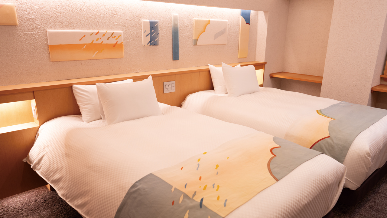 主樓內有浴室的日式西式房間